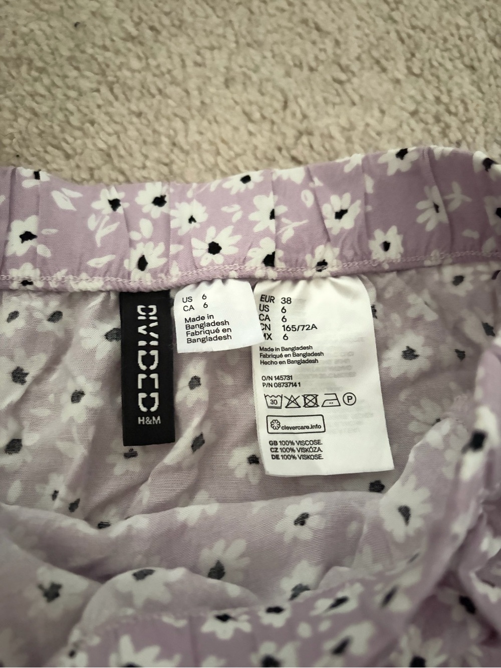 Floral Ruffle Mini Skirt - Picture 2 of 3